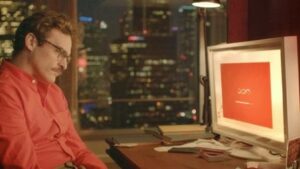 Figura 2: cena de Her: Disponível em: https://culturadoria.com.br/her/ Acesso em: 18/11/2024